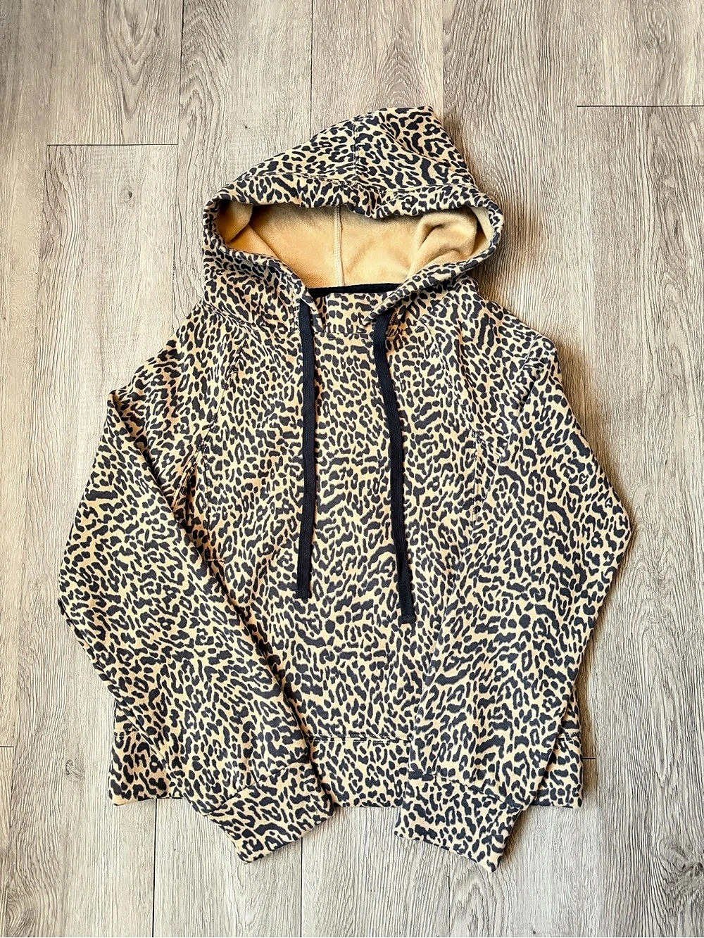 daily practice Leopard Print Hoodie